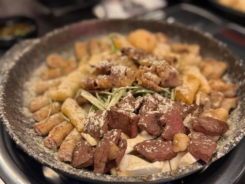 모듬 곱창 구이 한상차림