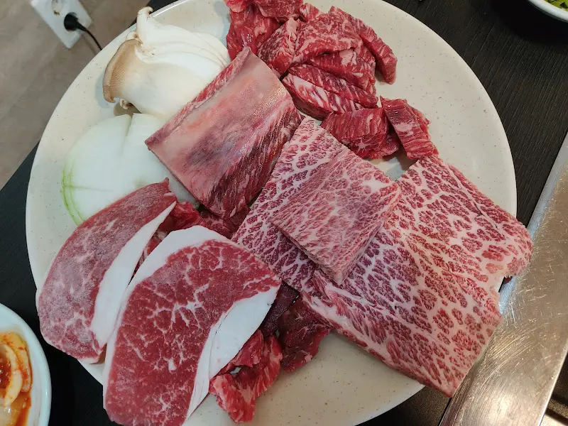 천현한우의 다양한 메뉴