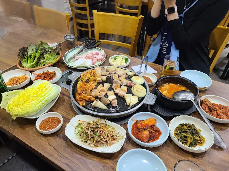 고창식당의 삼겹살