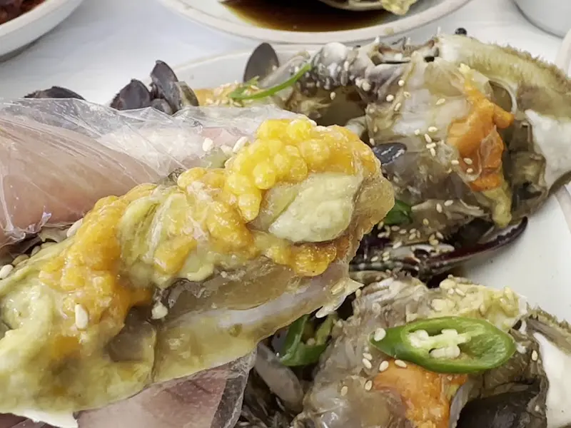 정다운식당 알이 꽉찬 간장게장