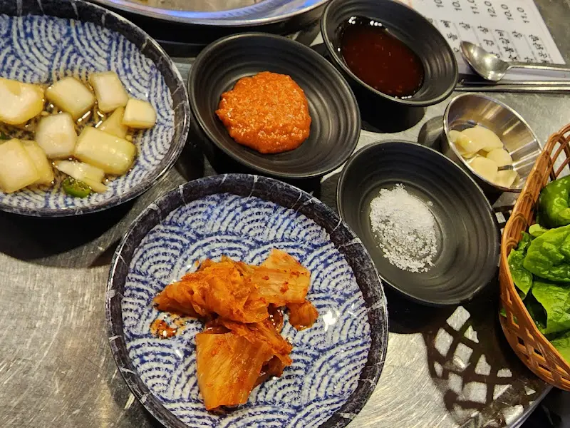 밑반찬 클로즈업