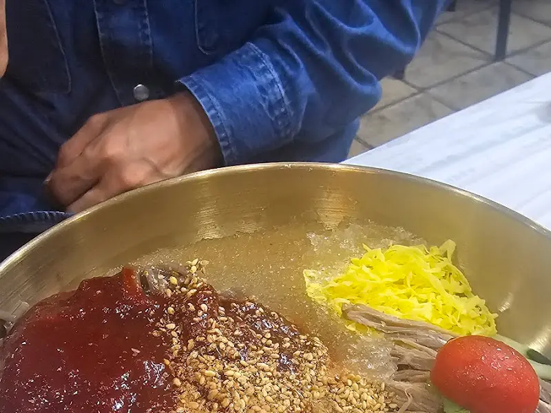 비빔 소바