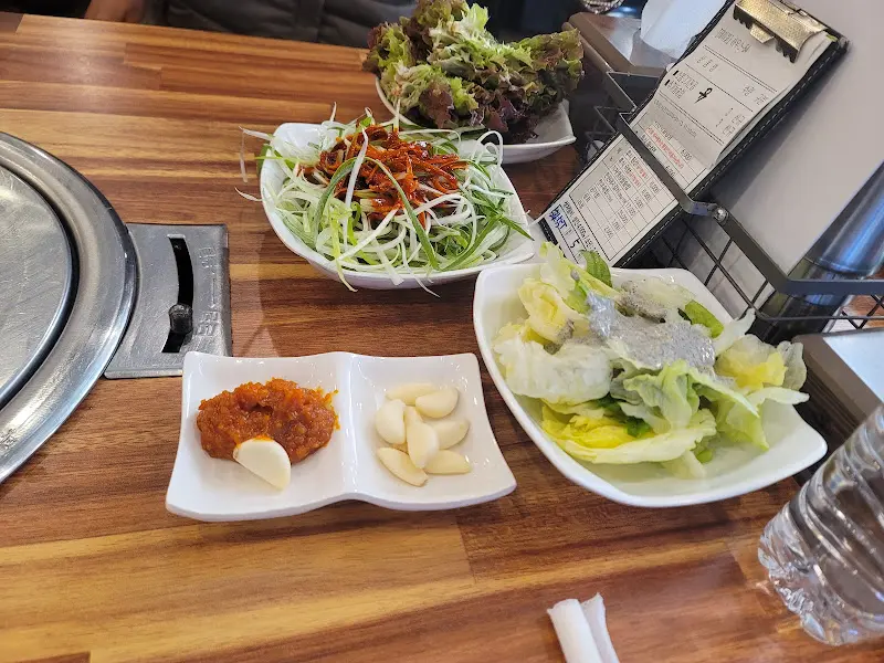 선일목장 식물원 테이블