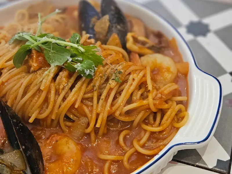 매콤한 칠리새우파스타