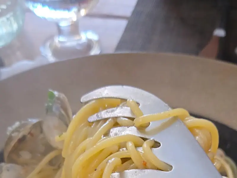 조개가 듬뿍 들어간 봉골레 파스타