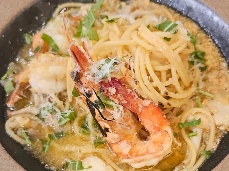 비스큐 파스타 오일의 먹음직스러운 모습