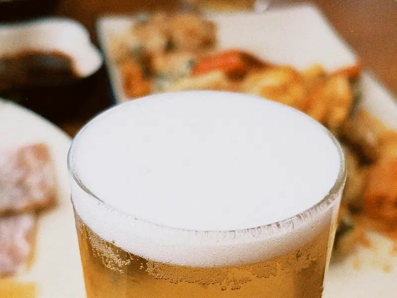 시원한 맥주 한 잔