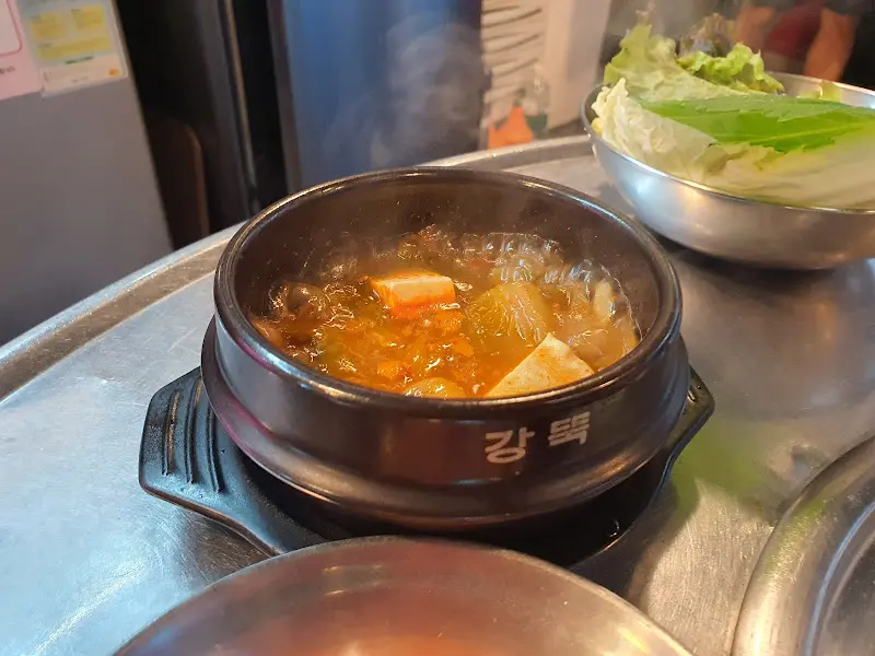 서비스로 제공되는 된장찌개