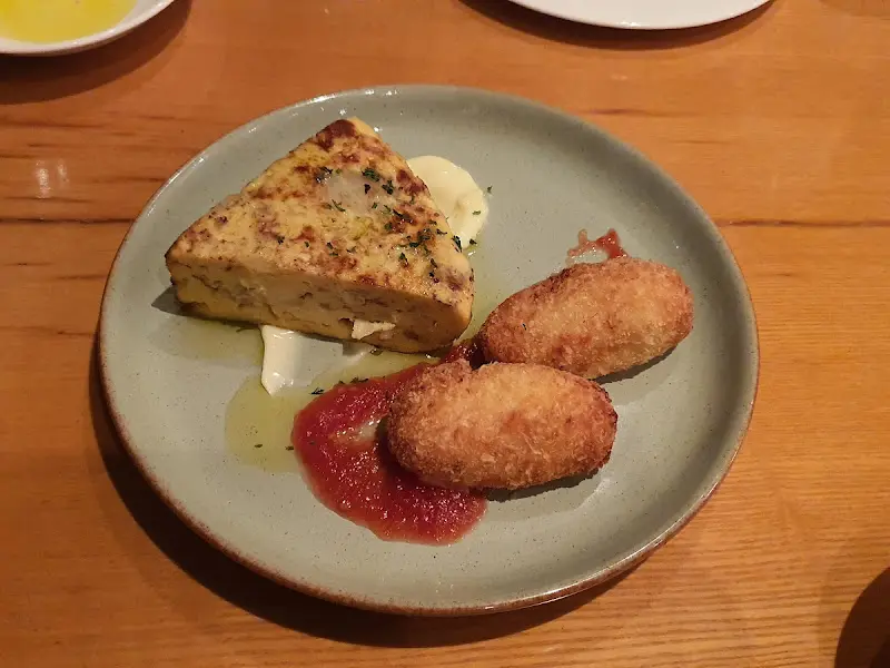 스페인식 오믈렛과 고로케