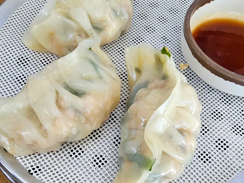 청시면옥 왕만두 확대샷