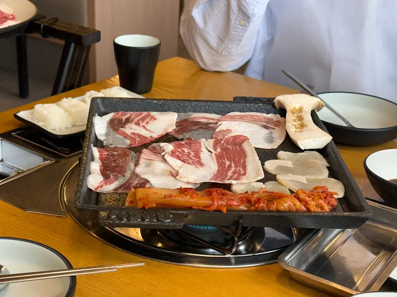 맛있게 구워진 차돌박이