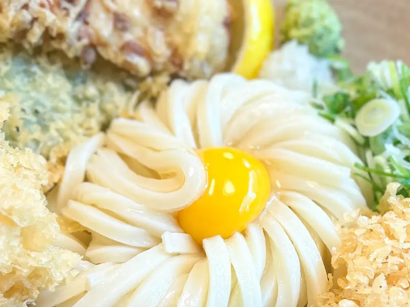 토마레제면소 덴뿌라 붓가케 우동