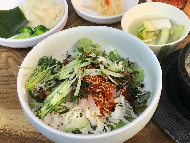 회비빔밥 디테일 샷