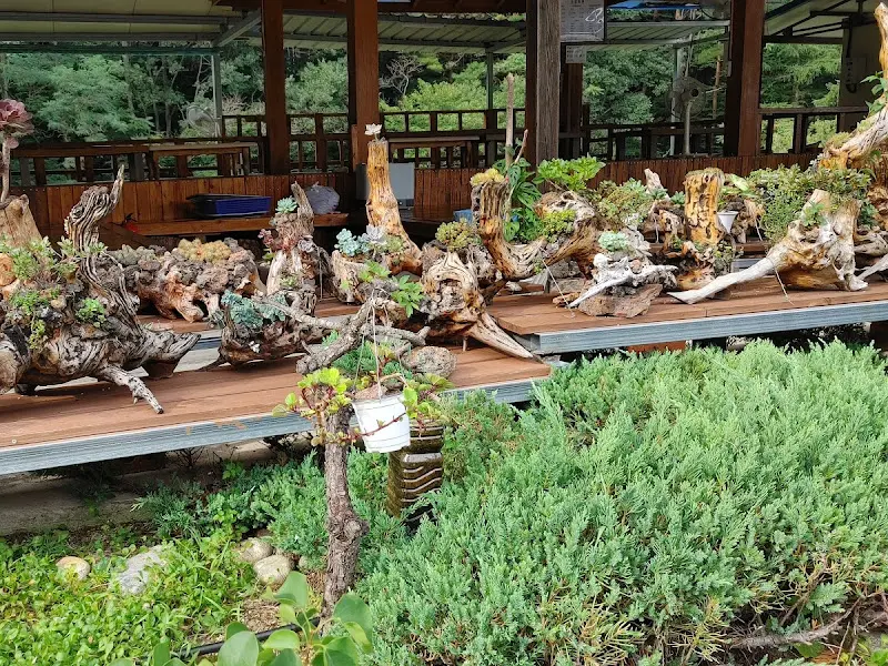 송림회관 주변 정원