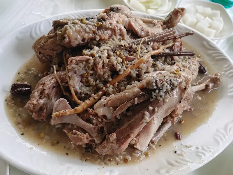 송림회관 오리백숙 상세