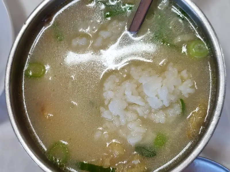 황태해장국 클로즈업