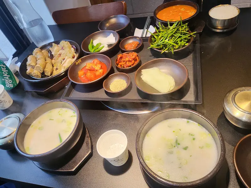 보쌈, 순대, 국밥 세트 메뉴