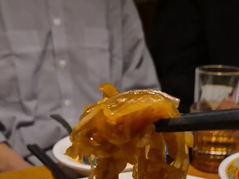 백김치당면볶음