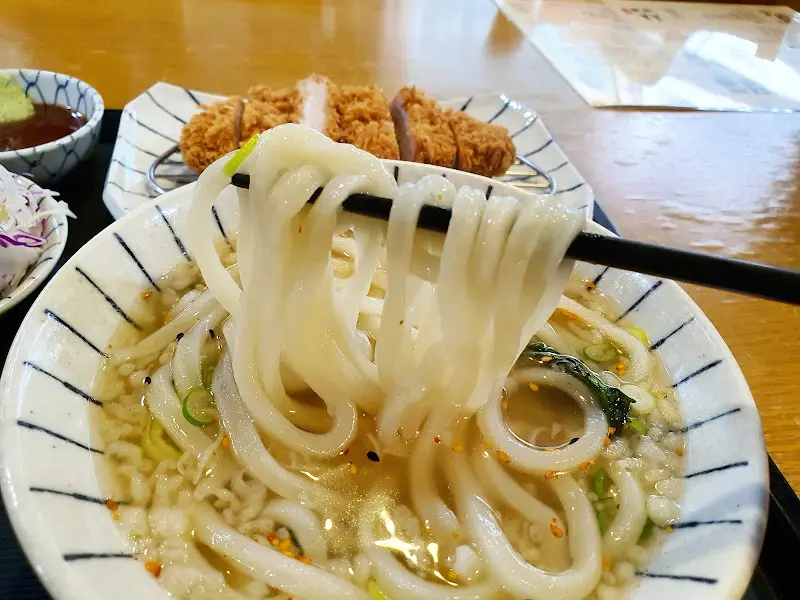 탱글탱글한 우동 면발