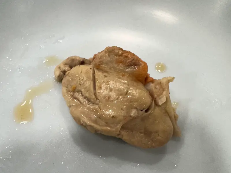 신선한 아구 간