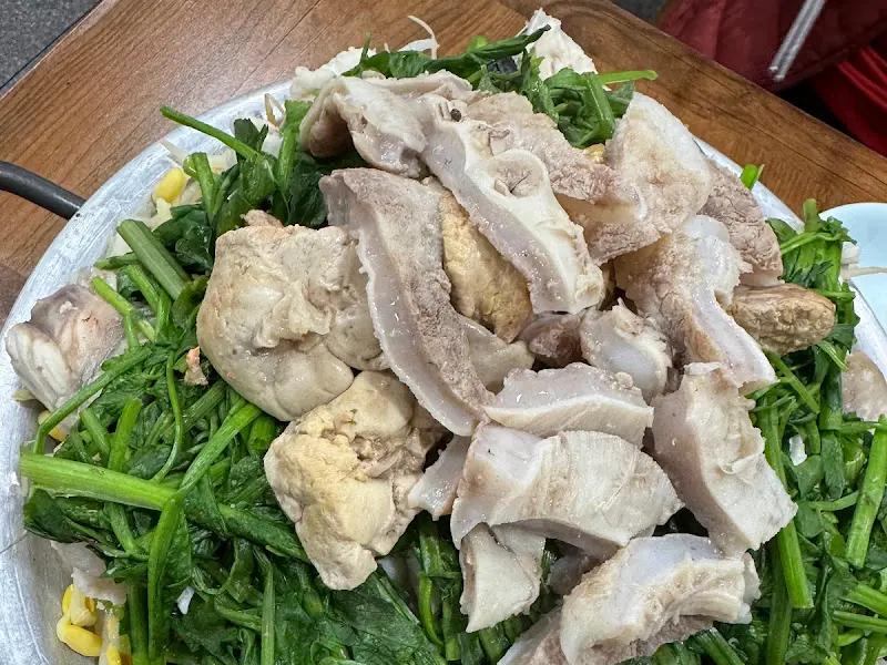 아구수육 근접샷