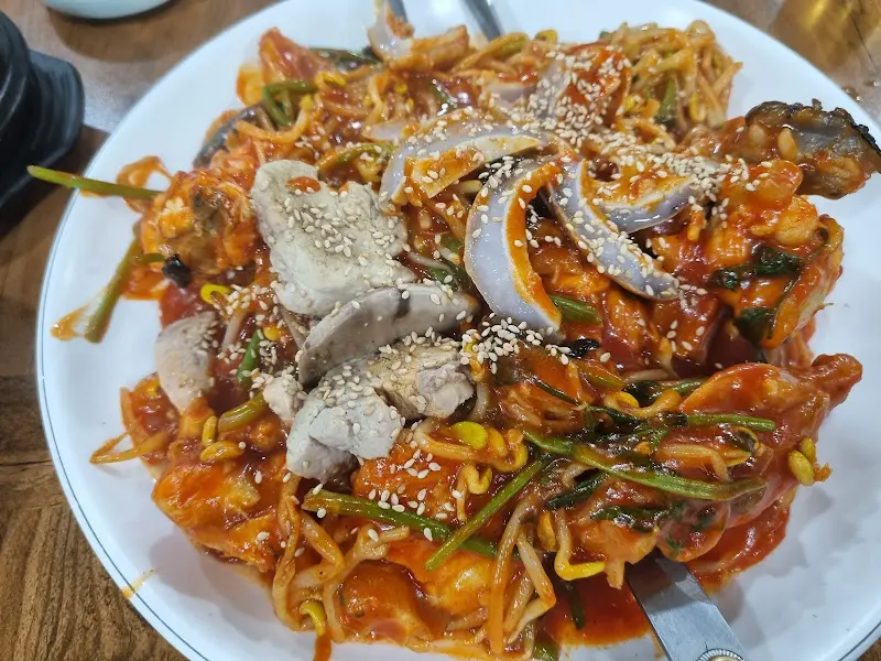 해물찜 단체 사진