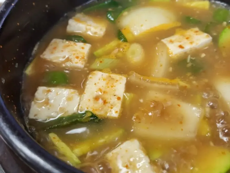 구수한 된장찌개
