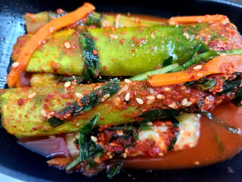 맛깔스러운 갓김치