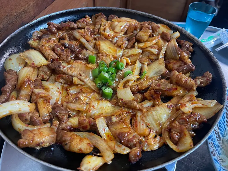 돼지김치구이 확대샷