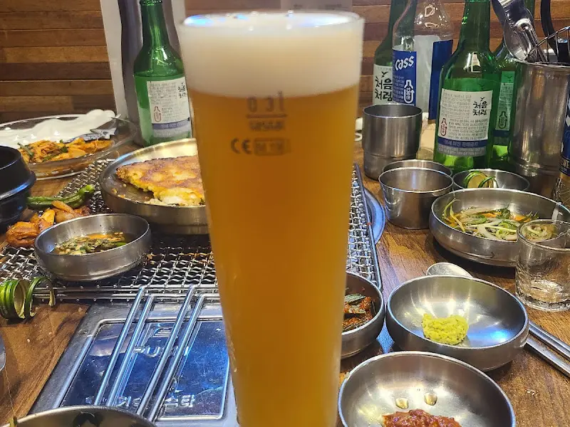 시원한 맥주