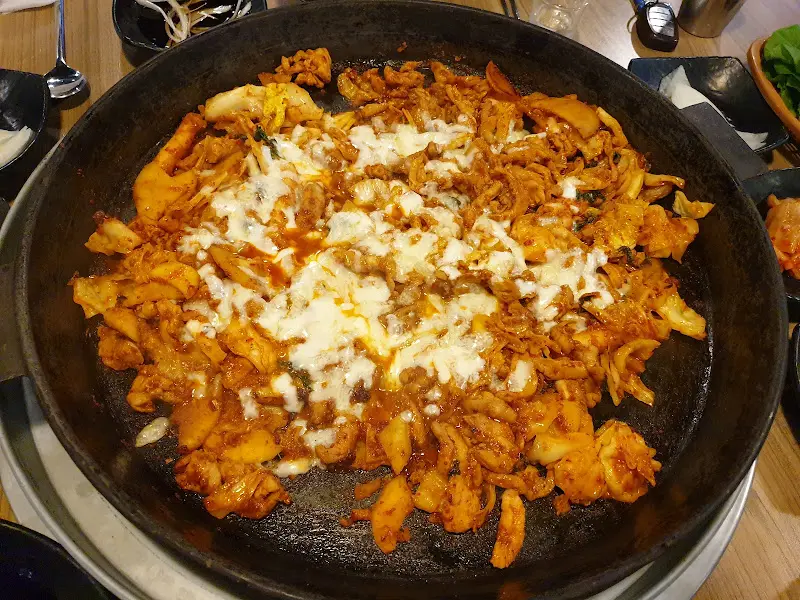 치즈 닭갈비