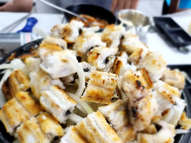 붕장어구이의 향연