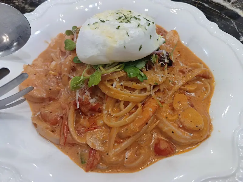 쉬림프 로제 파스타