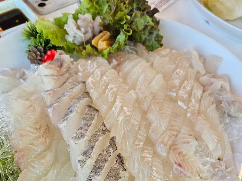 싱싱한 모듬회 클로즈업