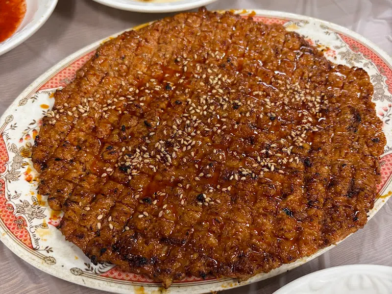 클로즈업 된 닭불고기