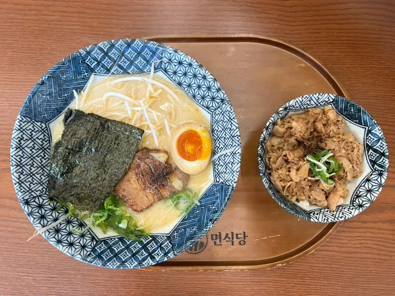 돈코츠 라멘 세트