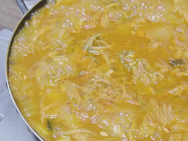 만우정 김치전골