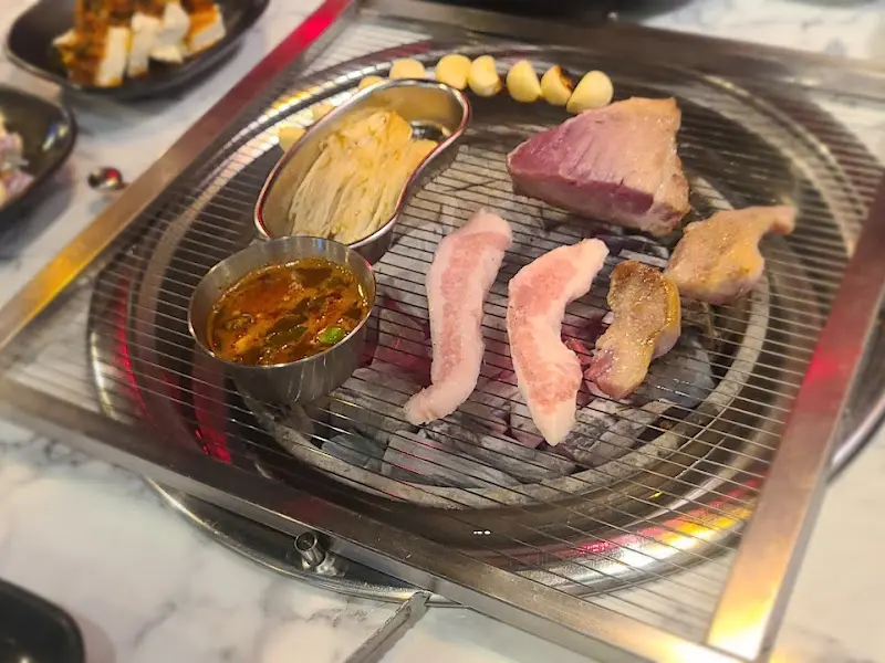 두툼 술불구이 모듬구이