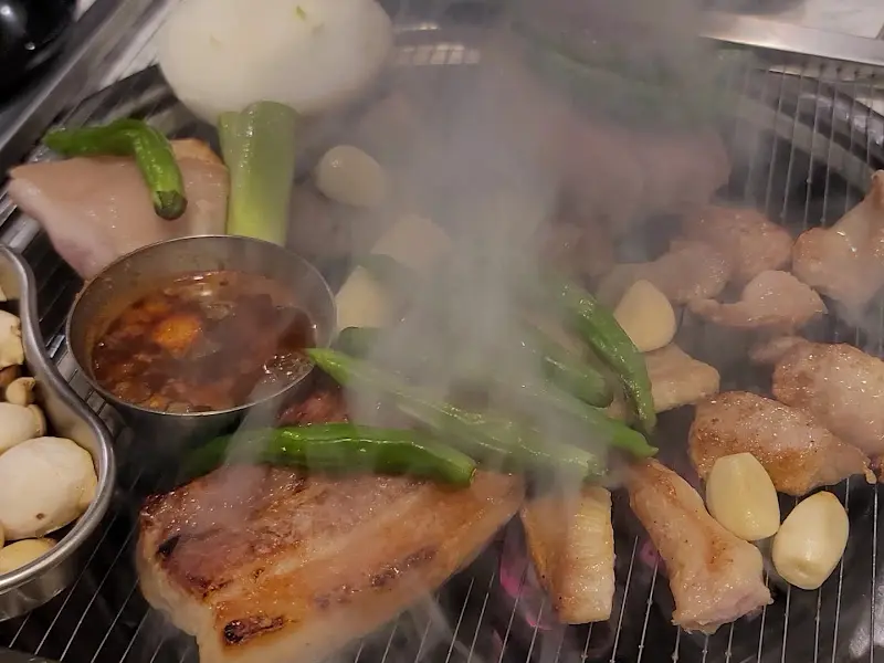 두툼 술불구이 불판