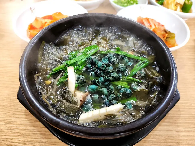 다슬기 해장국