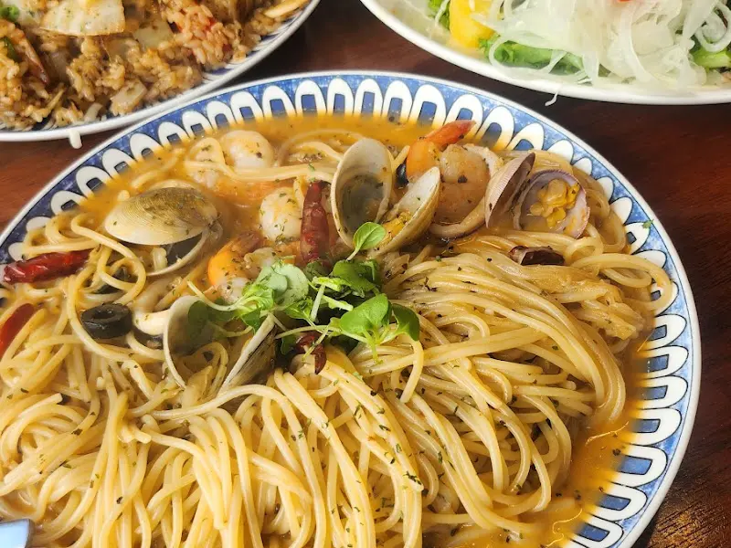 해산물 스파게티