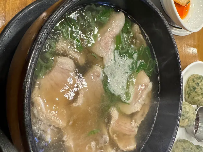 돼지국밥 클로즈업