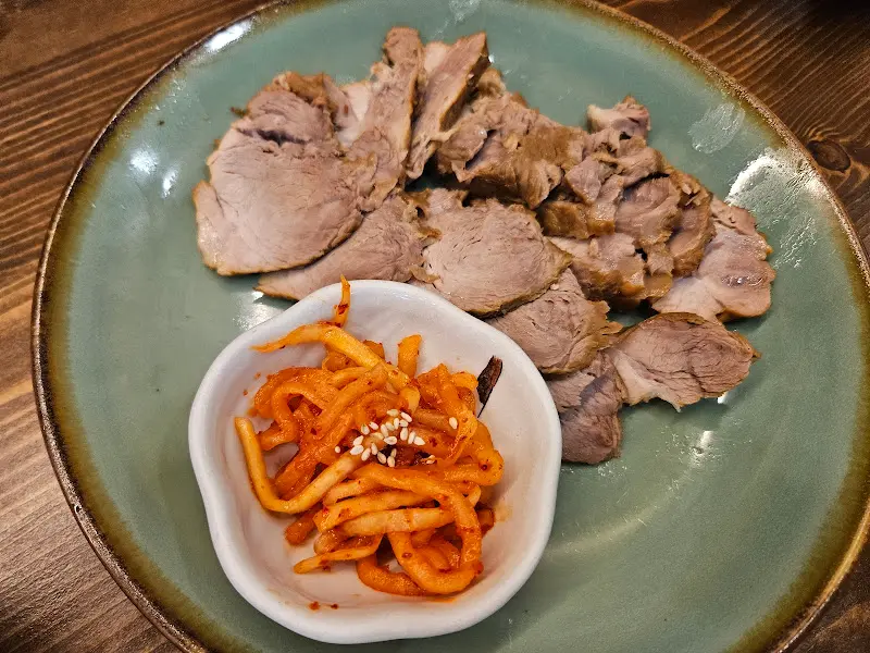 이로정 수육 클로즈업