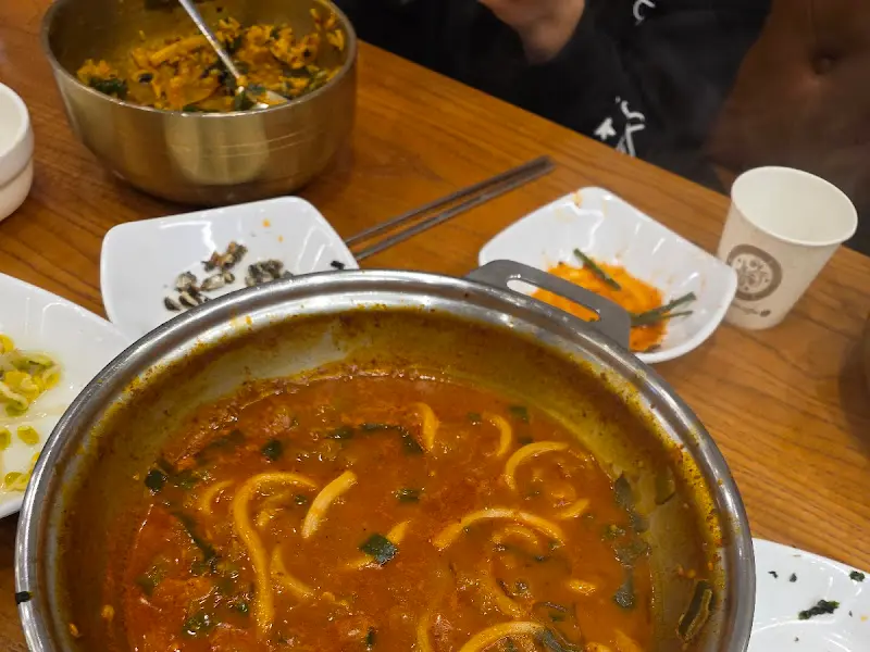 우동사리 추가된 낙곱새