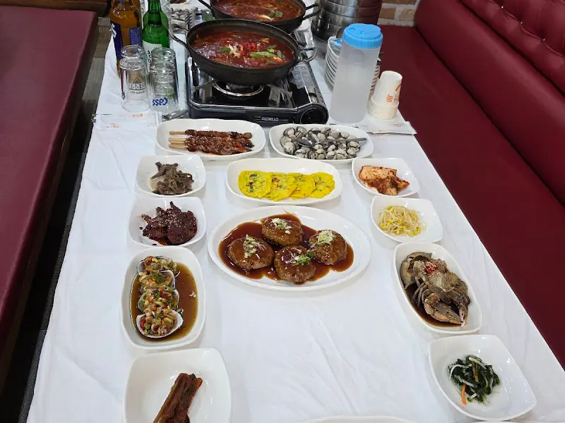 꼬막 정식 한 상 차림