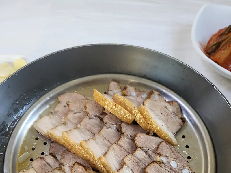 수월식당 삼겹수육