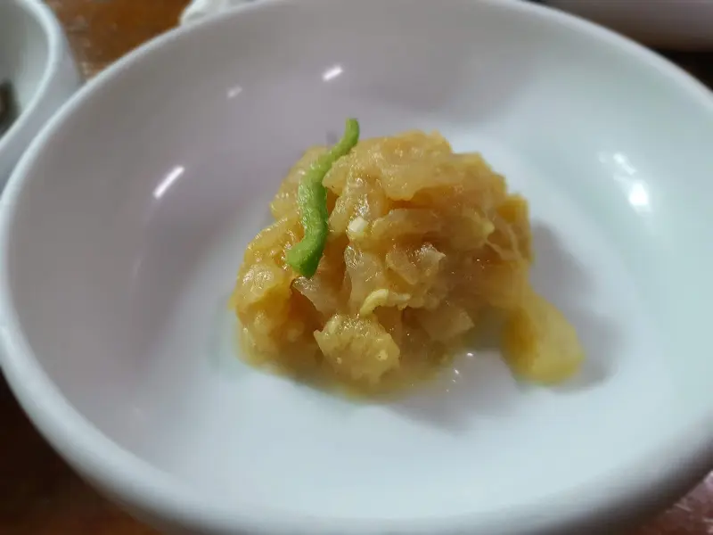 매콤한 더덕구이