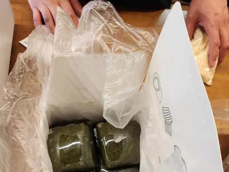 포장된 쑥몽실이