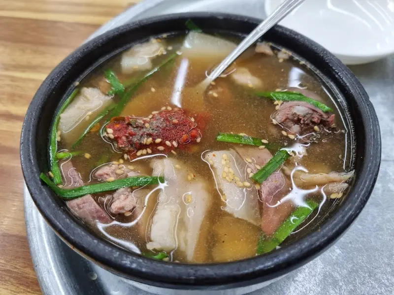 신창국밥 맑은 국물