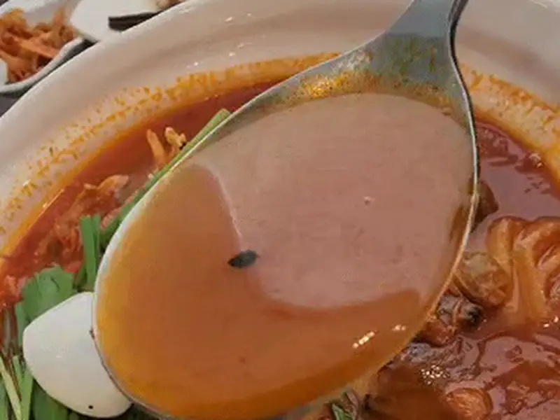 짬뽕지존 짬뽕 국물